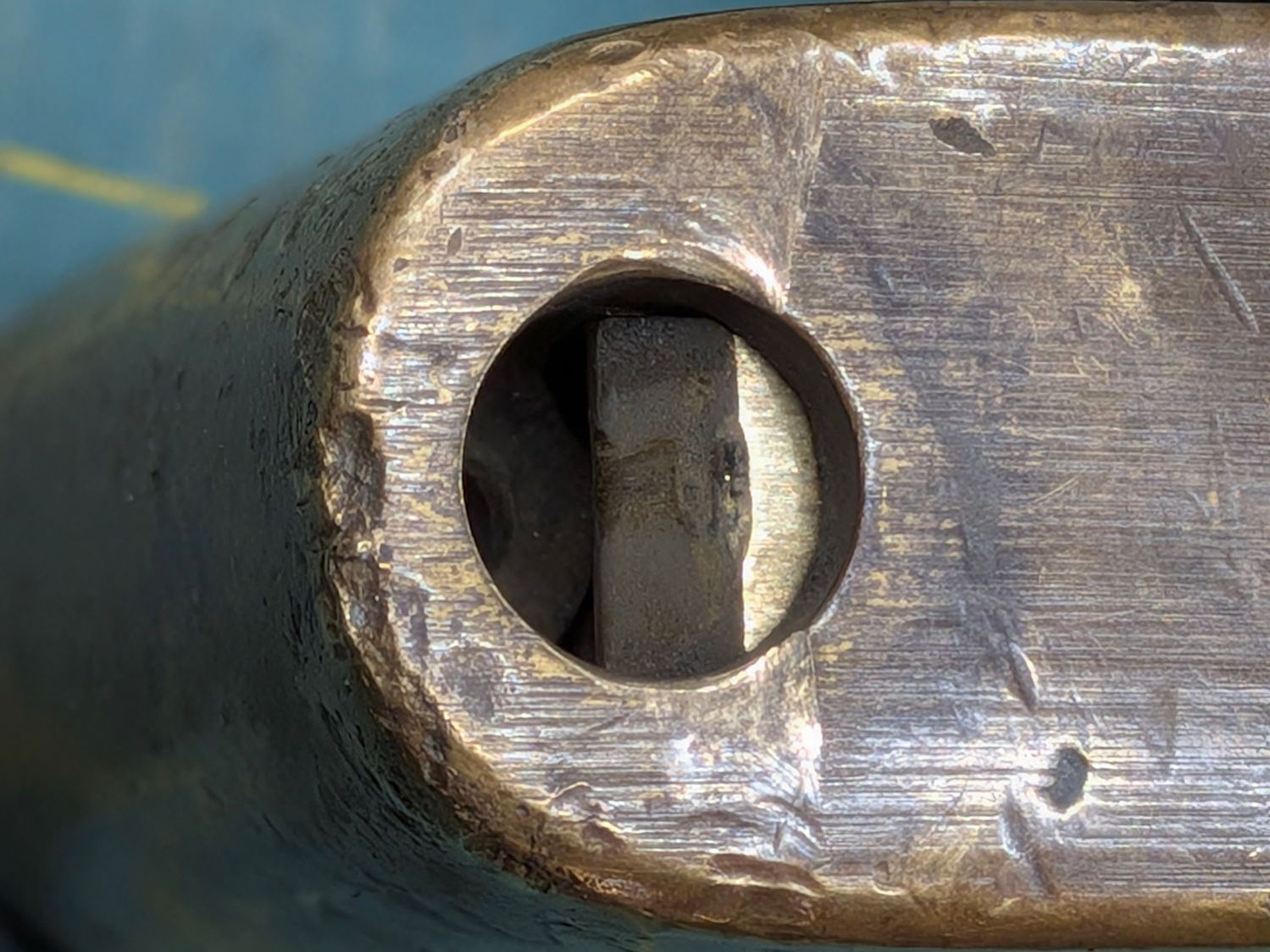 Corbin padlock - cam damage