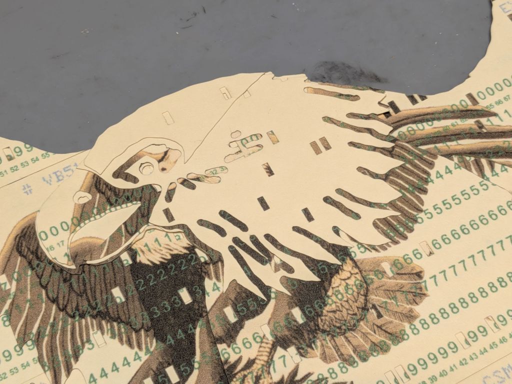 Punched Cards: Layered Apollo Eagle V3