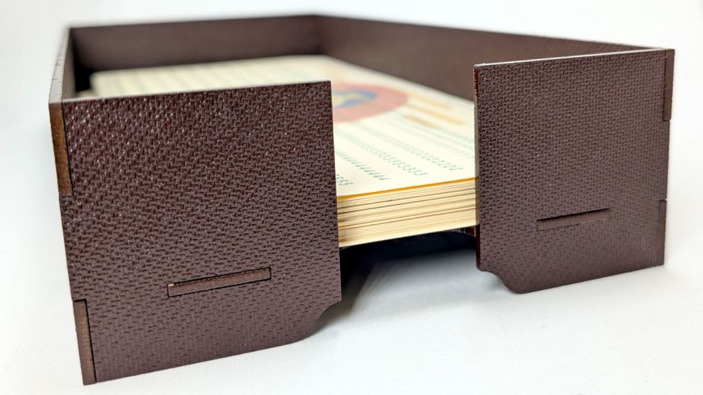 Punched Cards: Painted Storage Trays