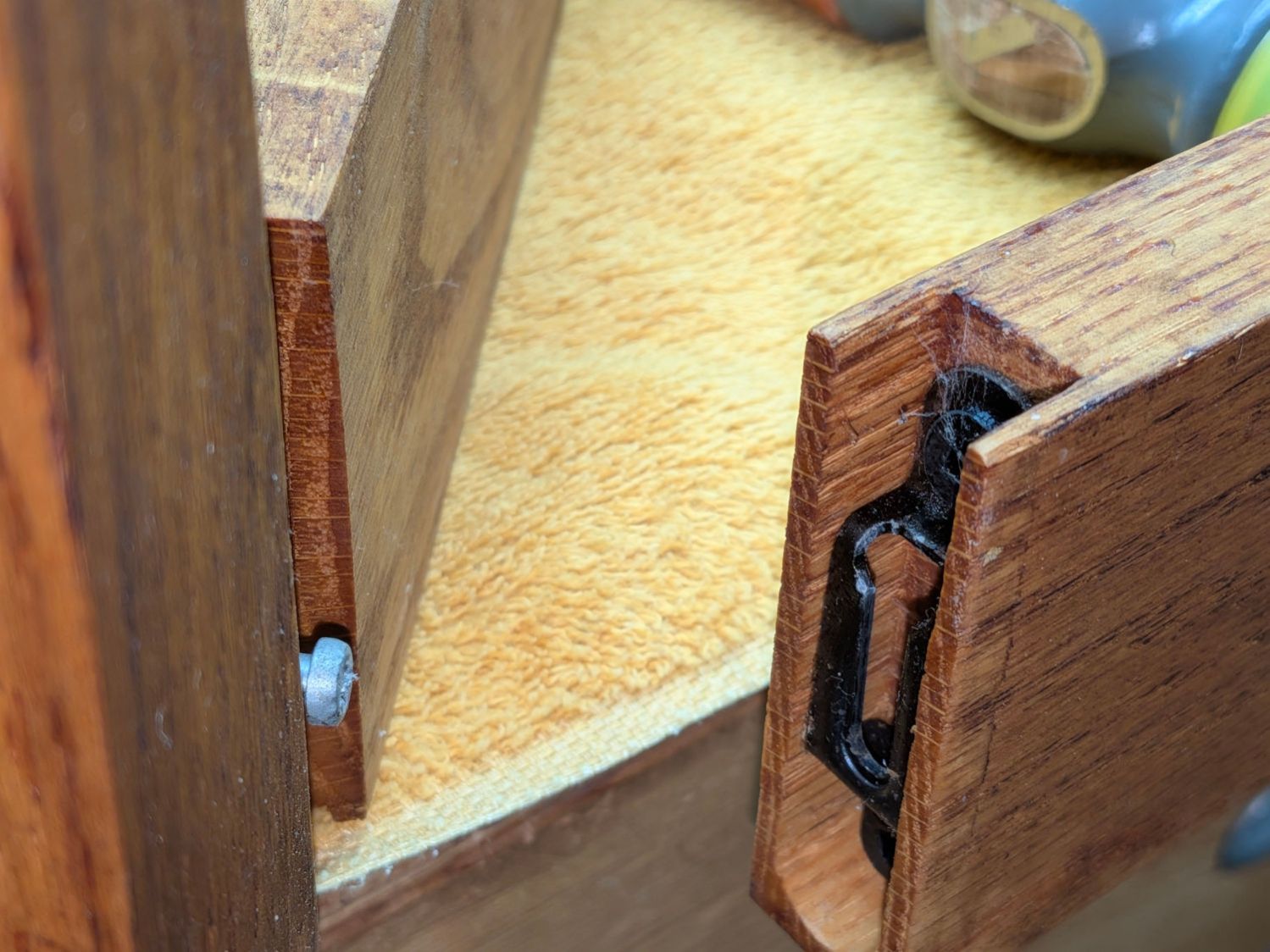 Oak Stool Legs - mechanical joint