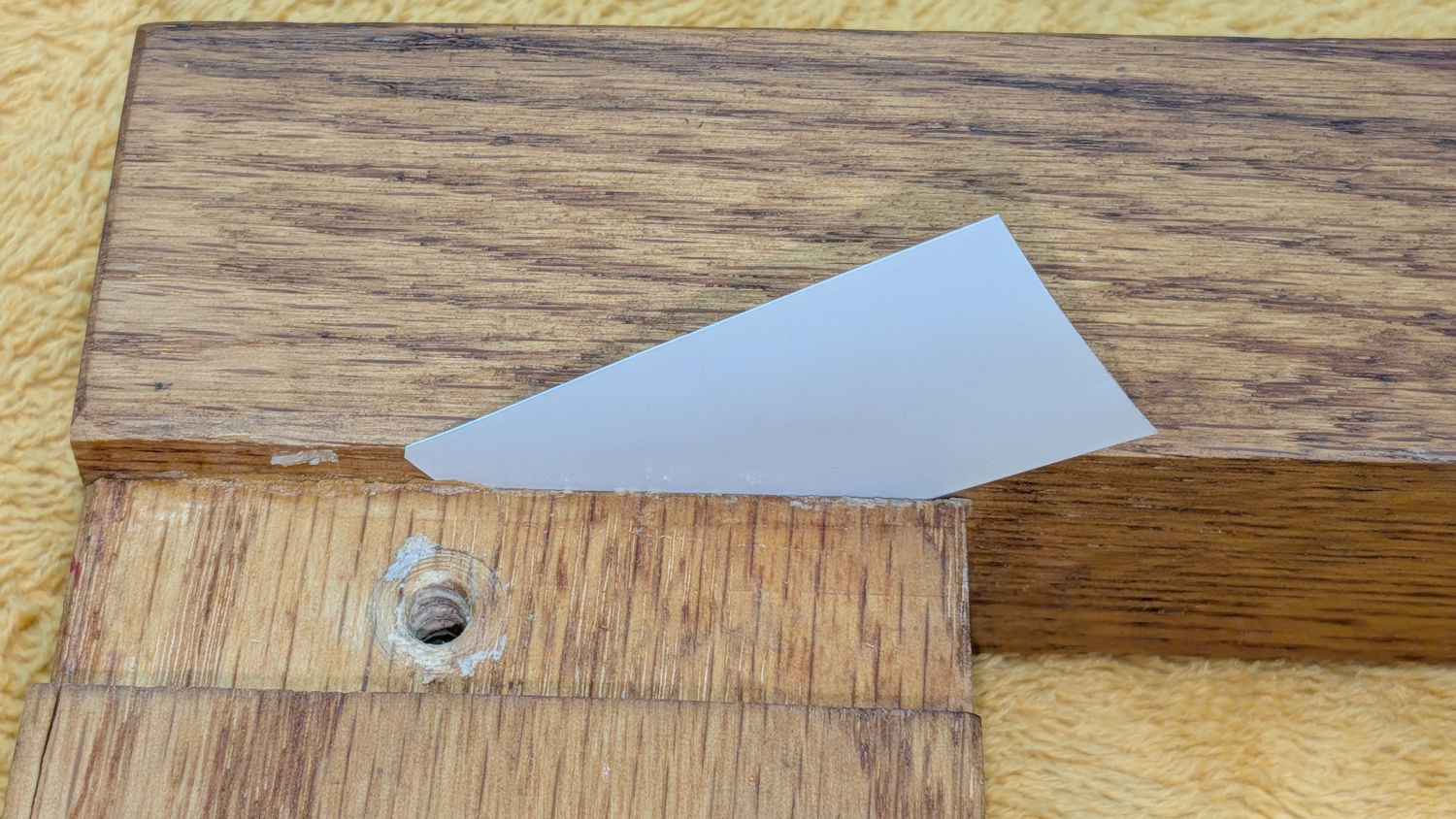 Oak Stool Legs - loose joint