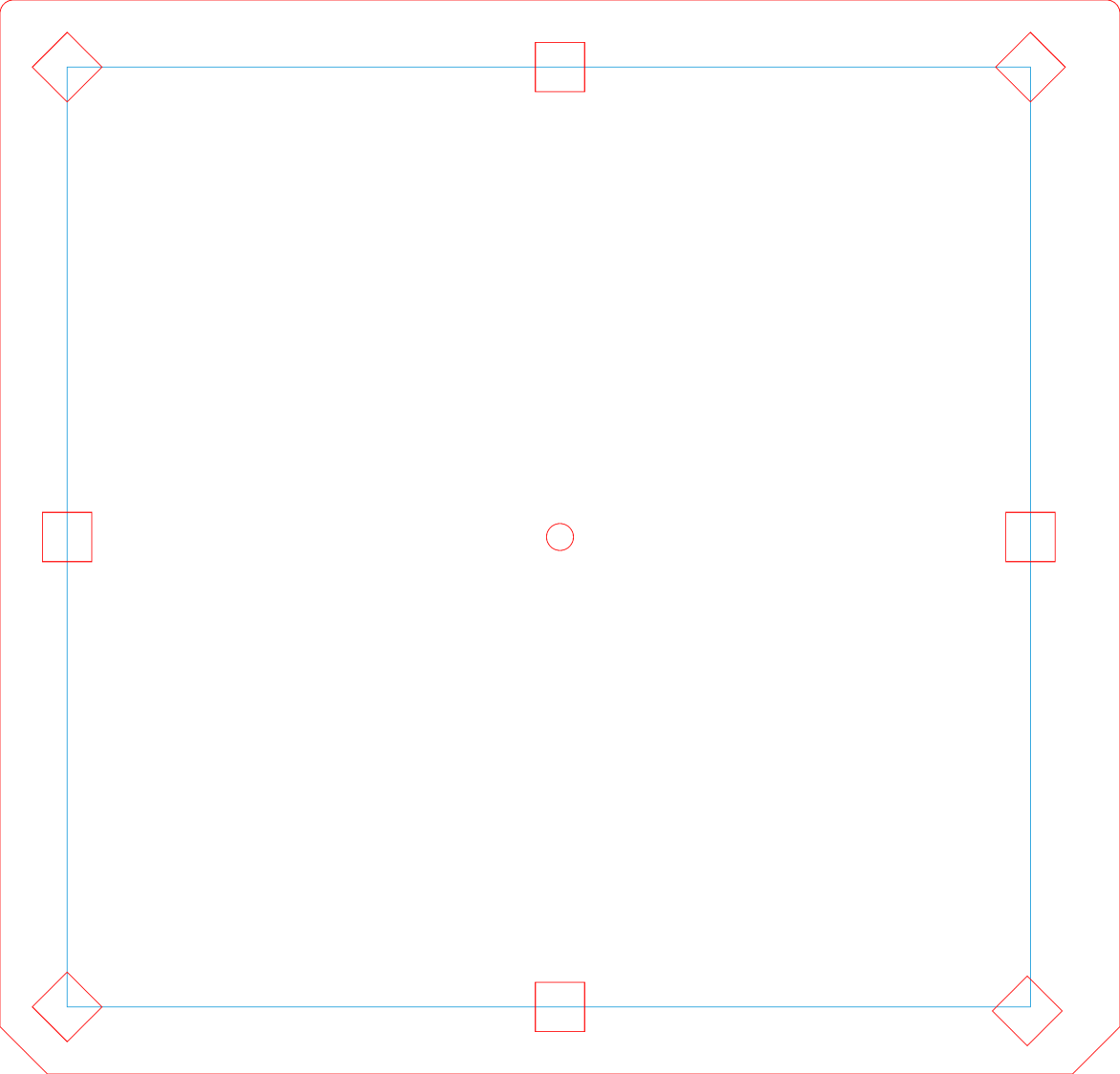 Heatbed Insulation - LightBurn layout