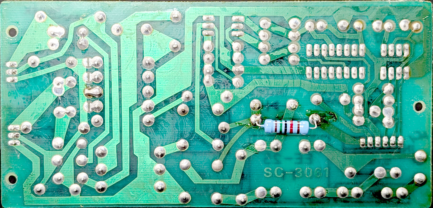 Branson 200 Ultrasonic Cleaner - PCB solder side
