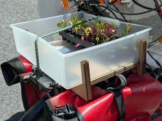Tour Easy: Bike Rack Tray Holder