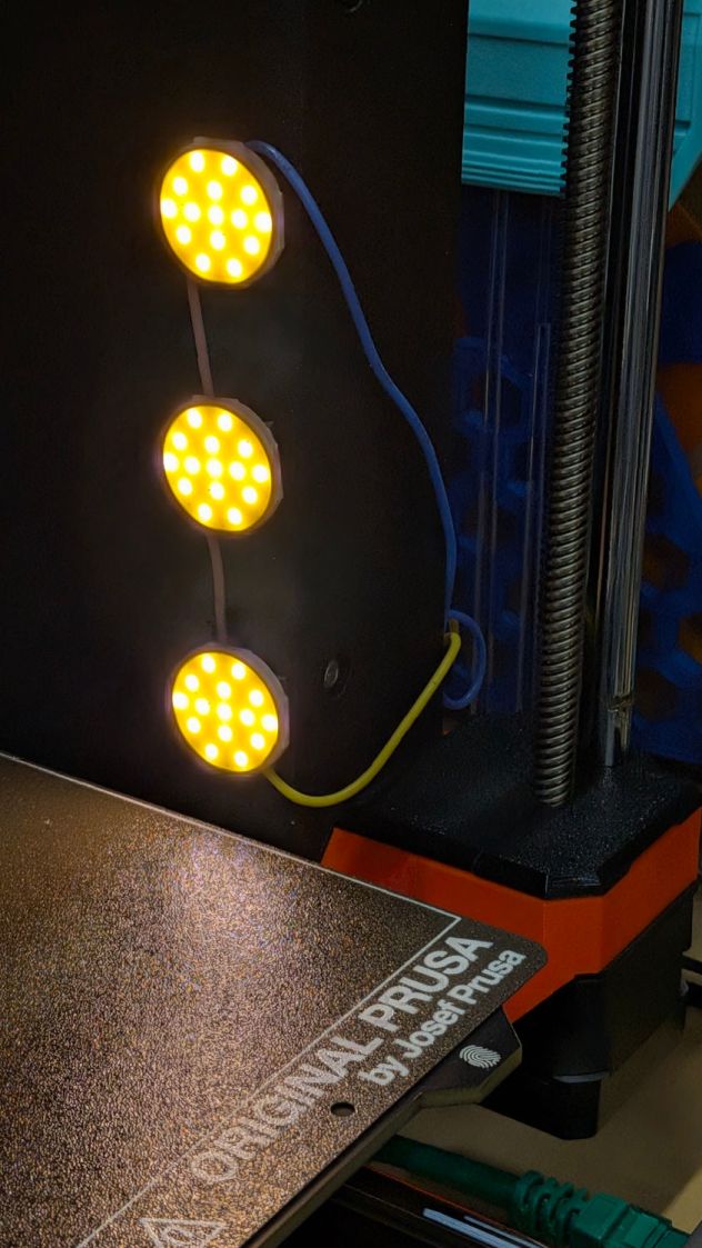 Prusa MK4 - Extruder sidelight - installed