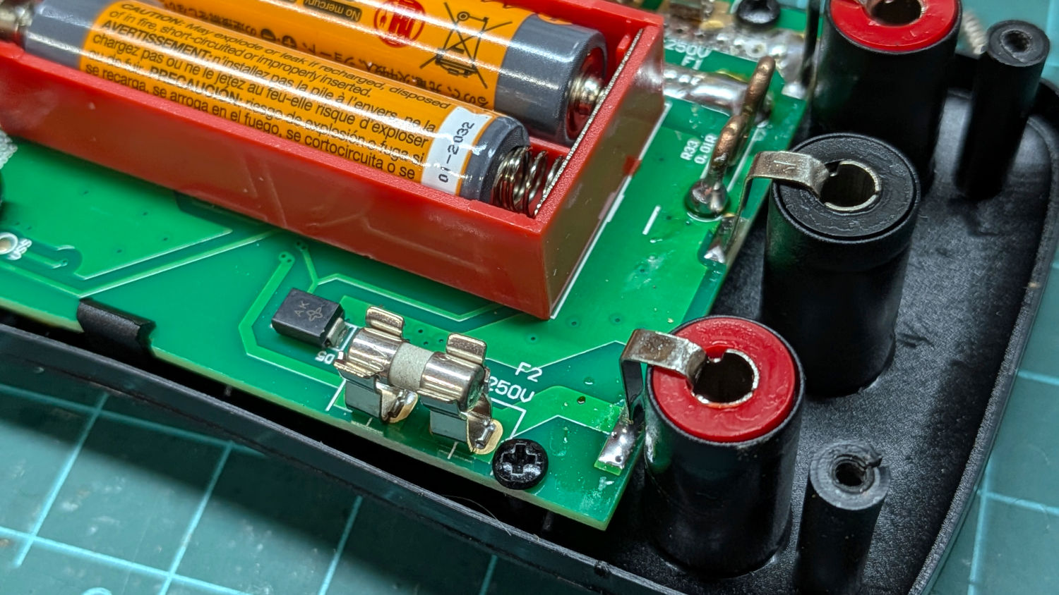 Aneng 8009 low-current fuse
