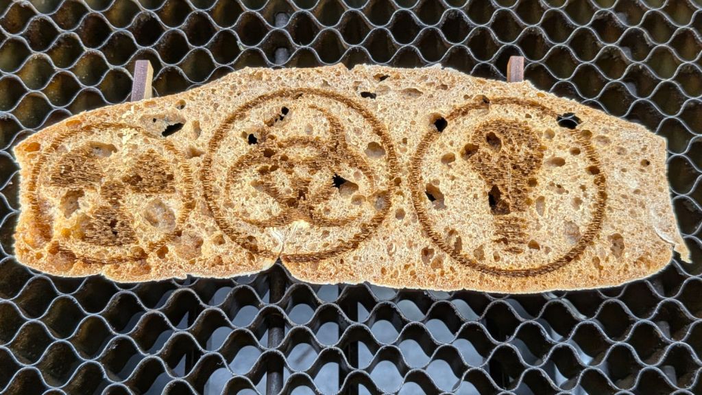Laser-Engraved Food