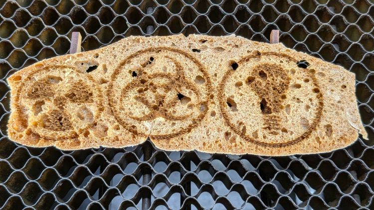 Laser-Engraved Food