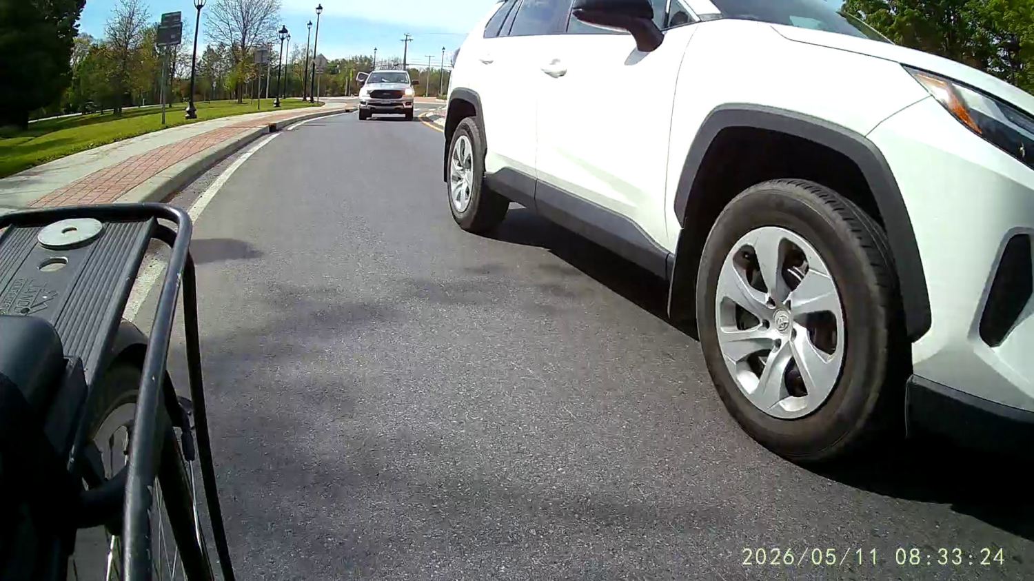 Raymond Avenue vs pickup - lane clearance
