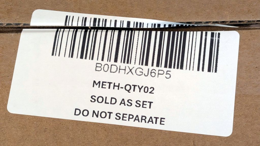 Methanol Package Labeling