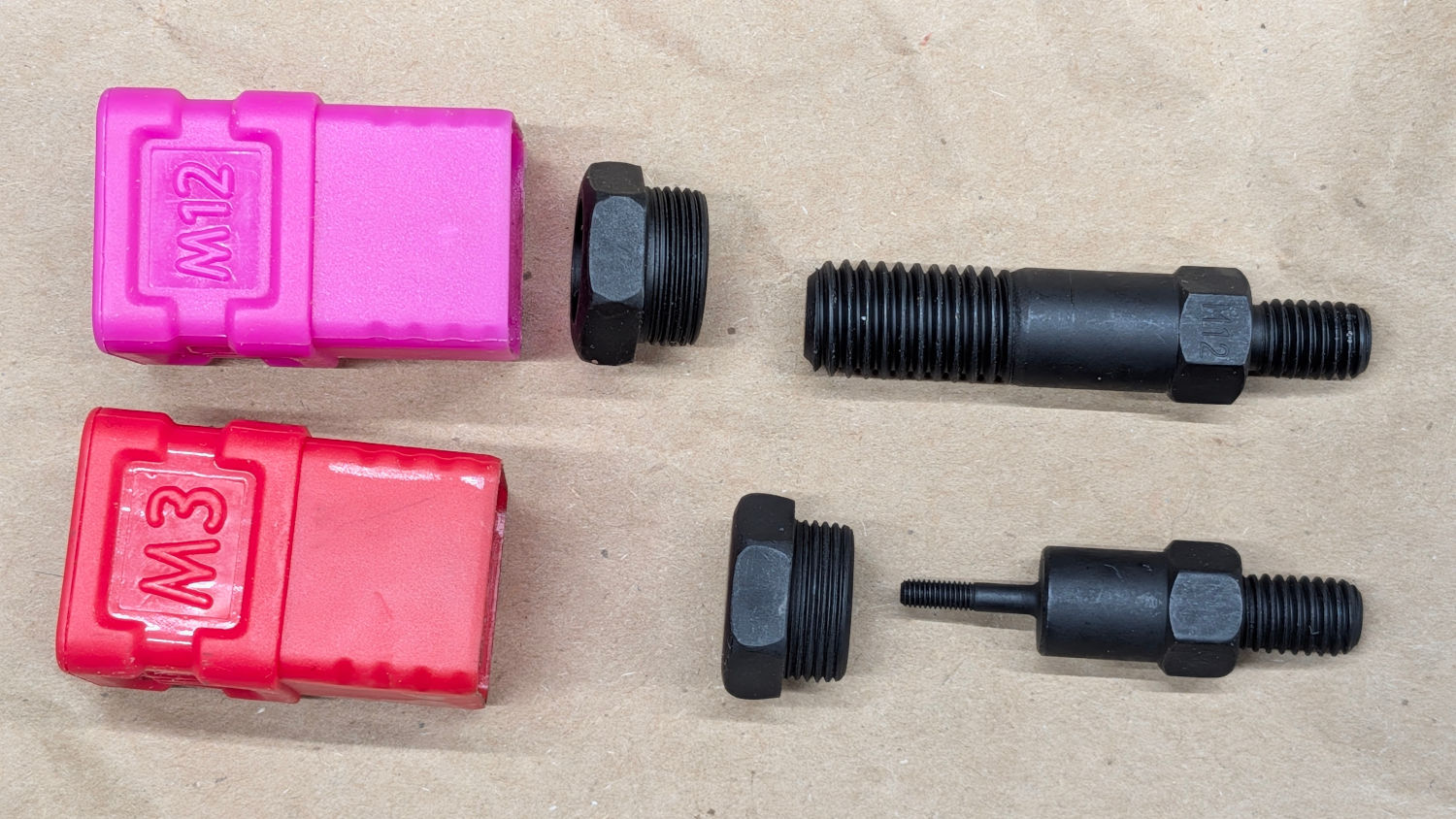 Rivnut Tool - M3 M12 mandrels