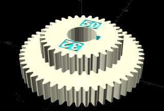 Mini-Lathe 100 TPI Stacked Change Gear