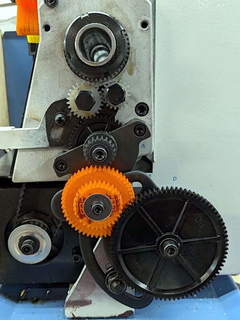 Mini-lathe 100 TPI change gears