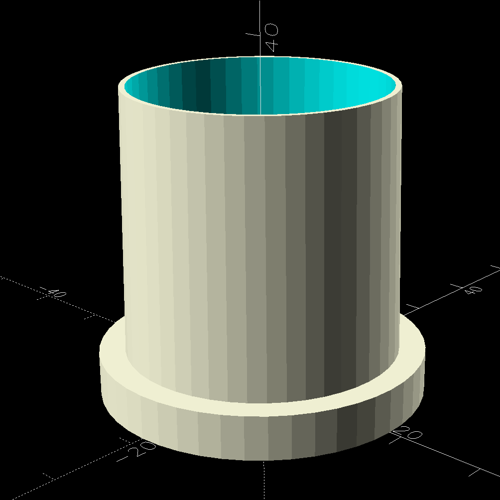 Spiral Hose - 1.25in nozzle adapter - solid model