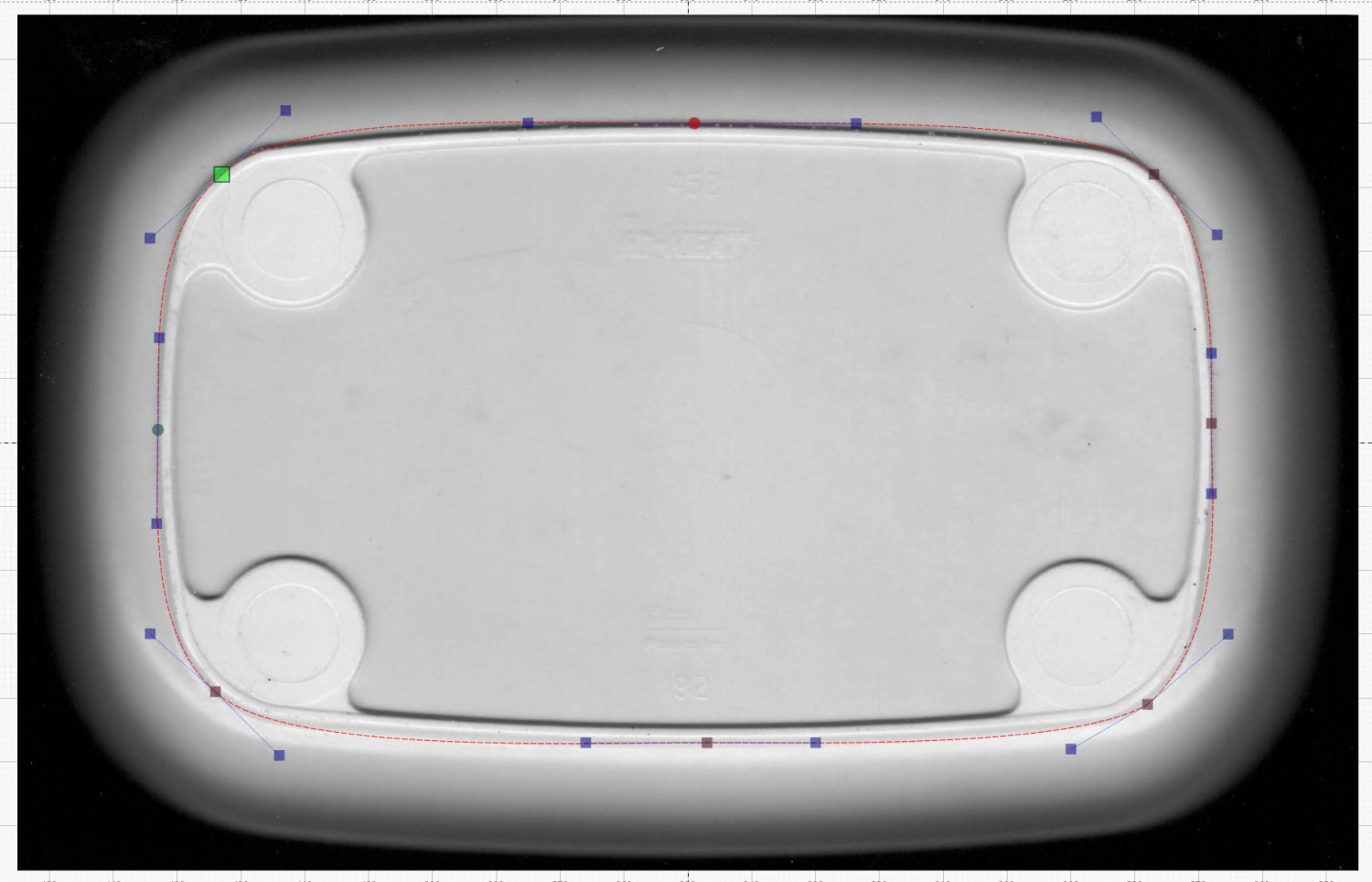 Cupboard Tray - LightBurn curve fit