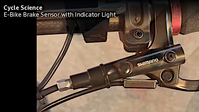 E-bike Brake Sensor - suggested installation