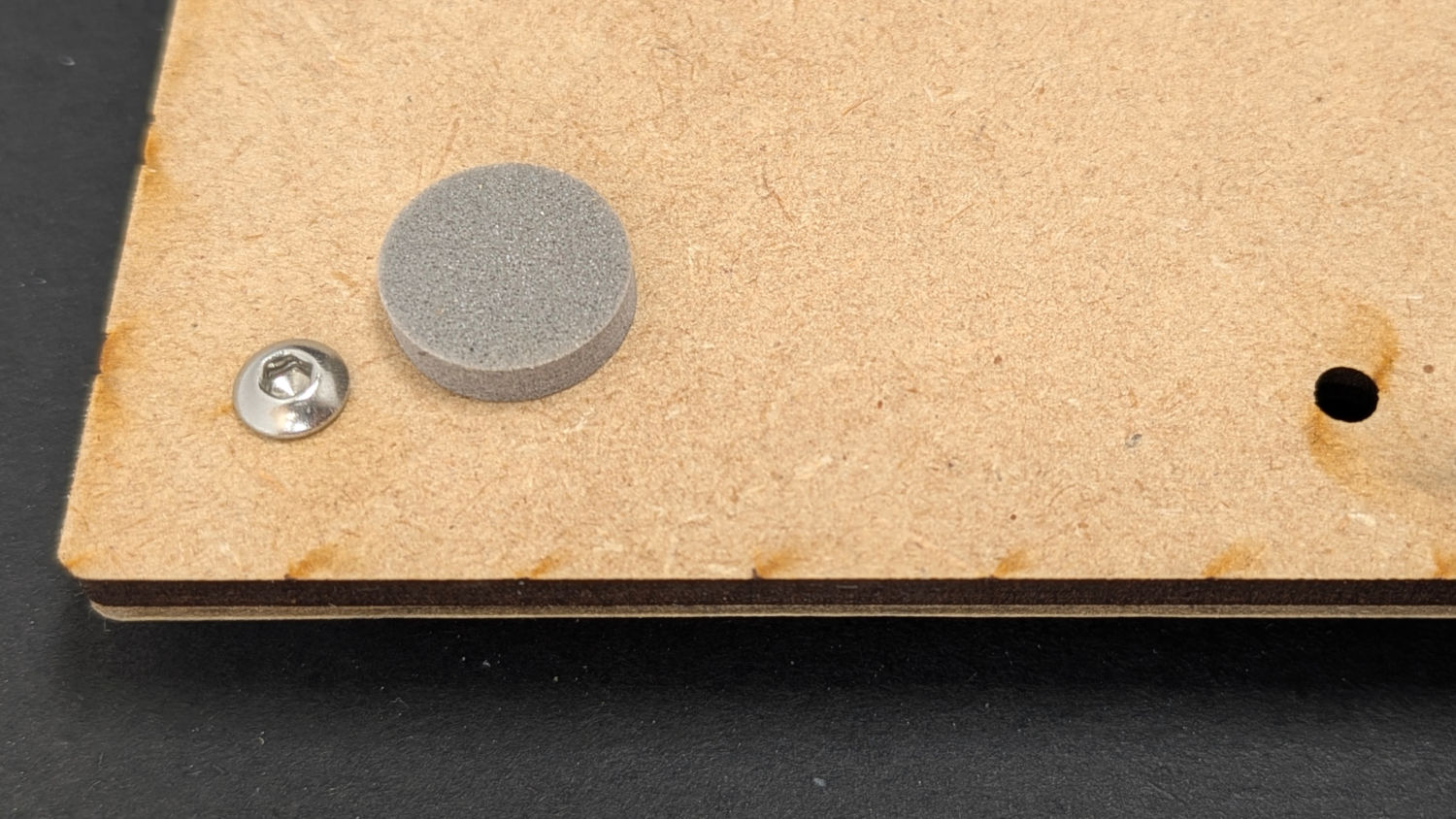 Layered Paper 8×10in Gluing Fixture - back detail