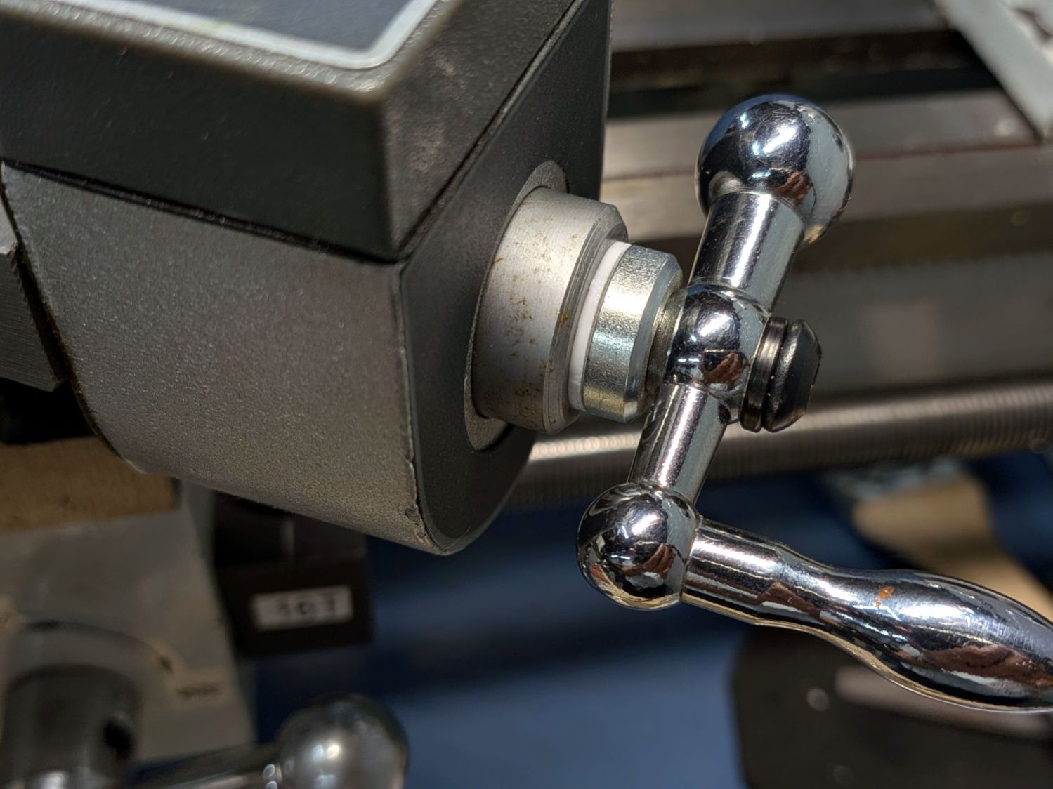 Mini-lathe - compound handle shim