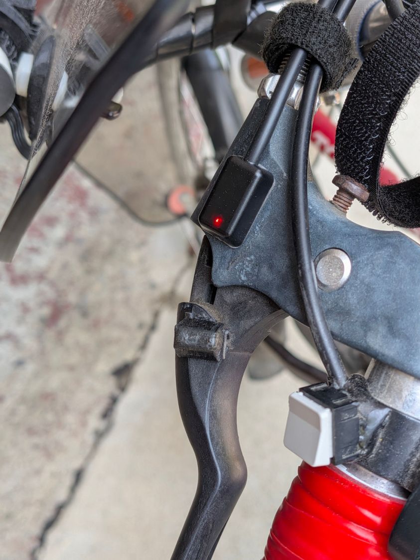 Tour Easy LED brake sensor - front pulled