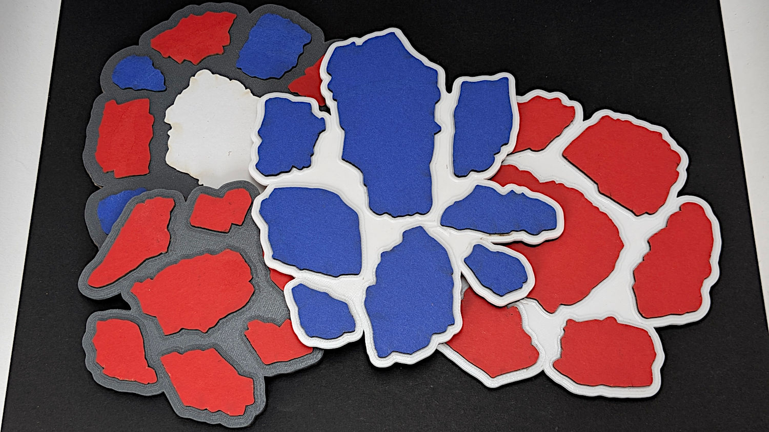 Chipboard Fragment Coaster - variety
