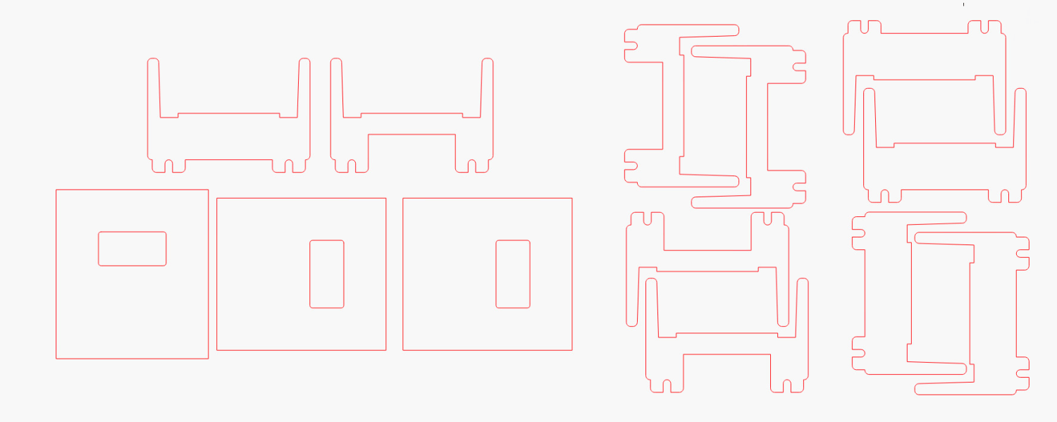 Bike Rack Tray Holder - small - LightBurn layout