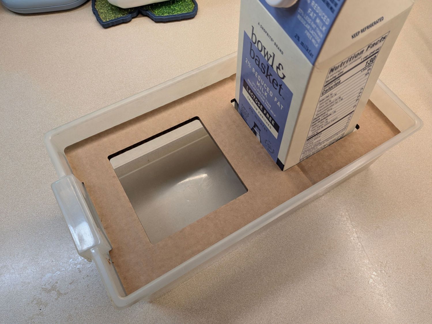 Milk bottle seedling starter carrier