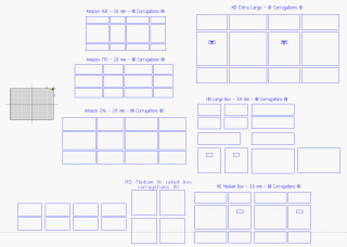 Standard Cardboard Box&nbsp;Layouts