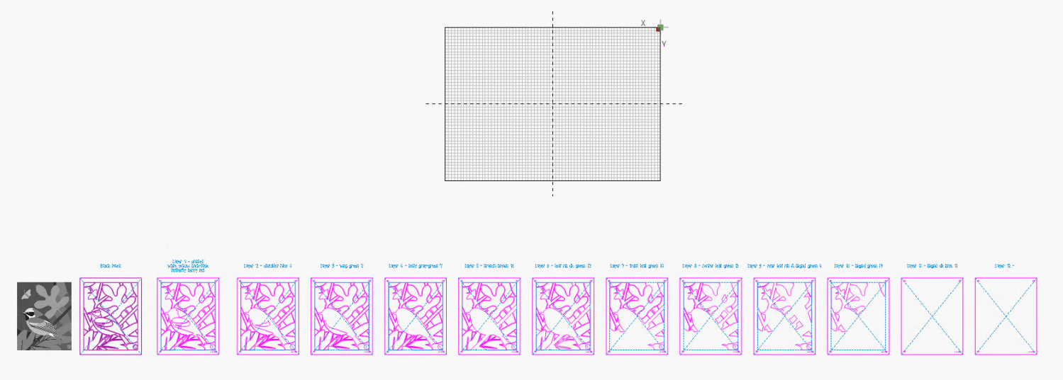Page 4 - All layers - LightBurn layout