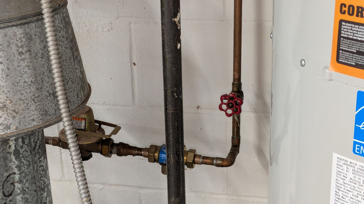 Furnace fill valve location