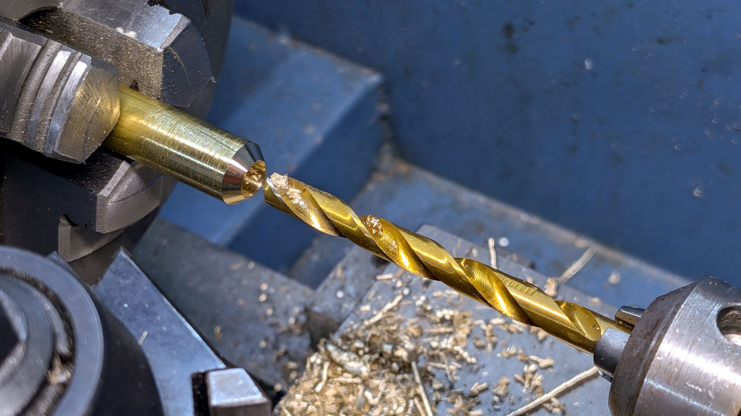 Shelf flush screw fillers - drilling