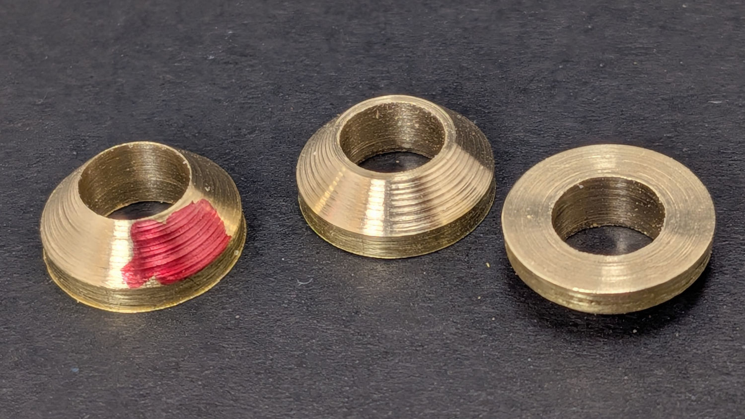Shelf flush screw fillers - samples