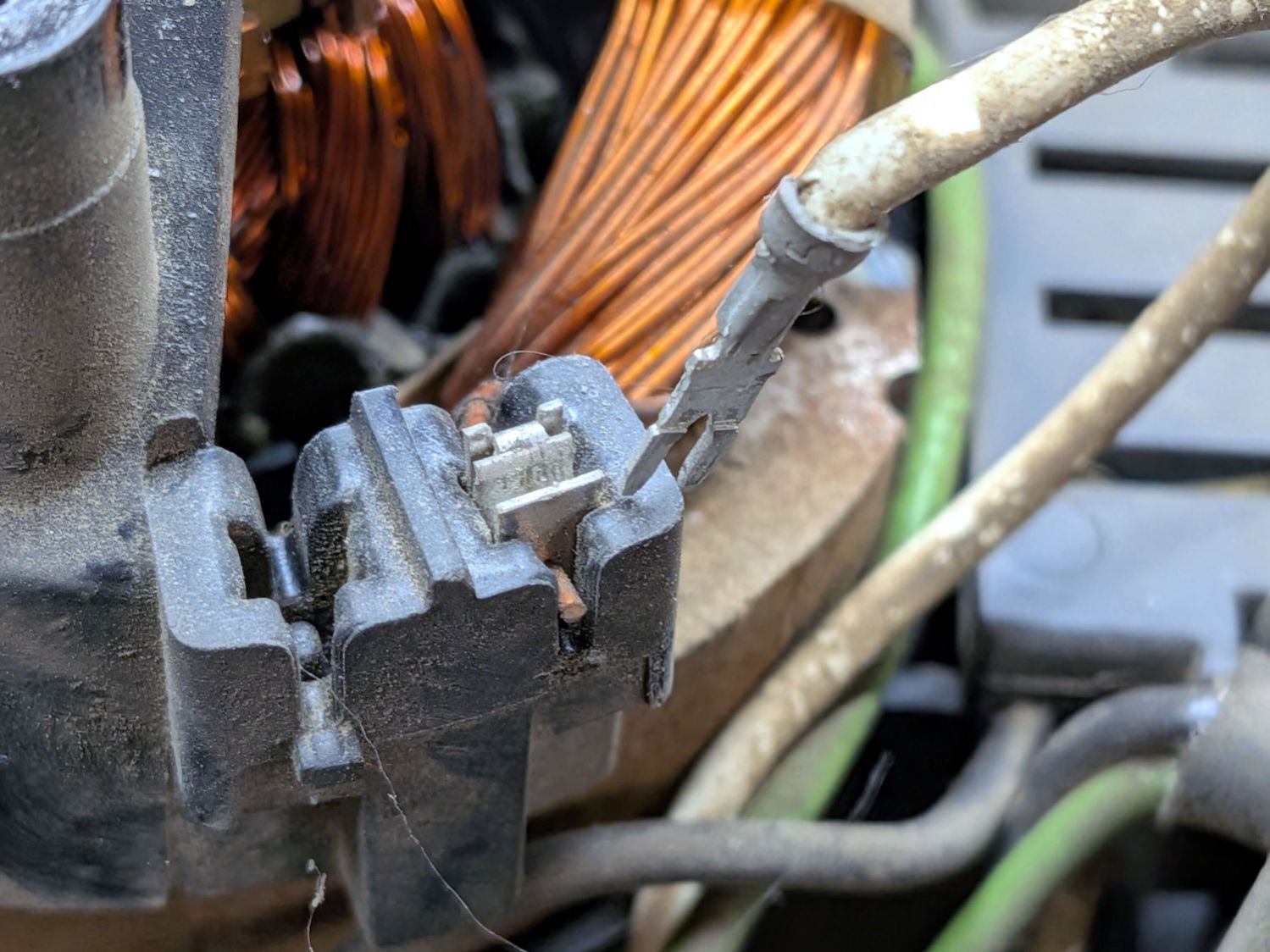 Shopvac motor - good wire connector