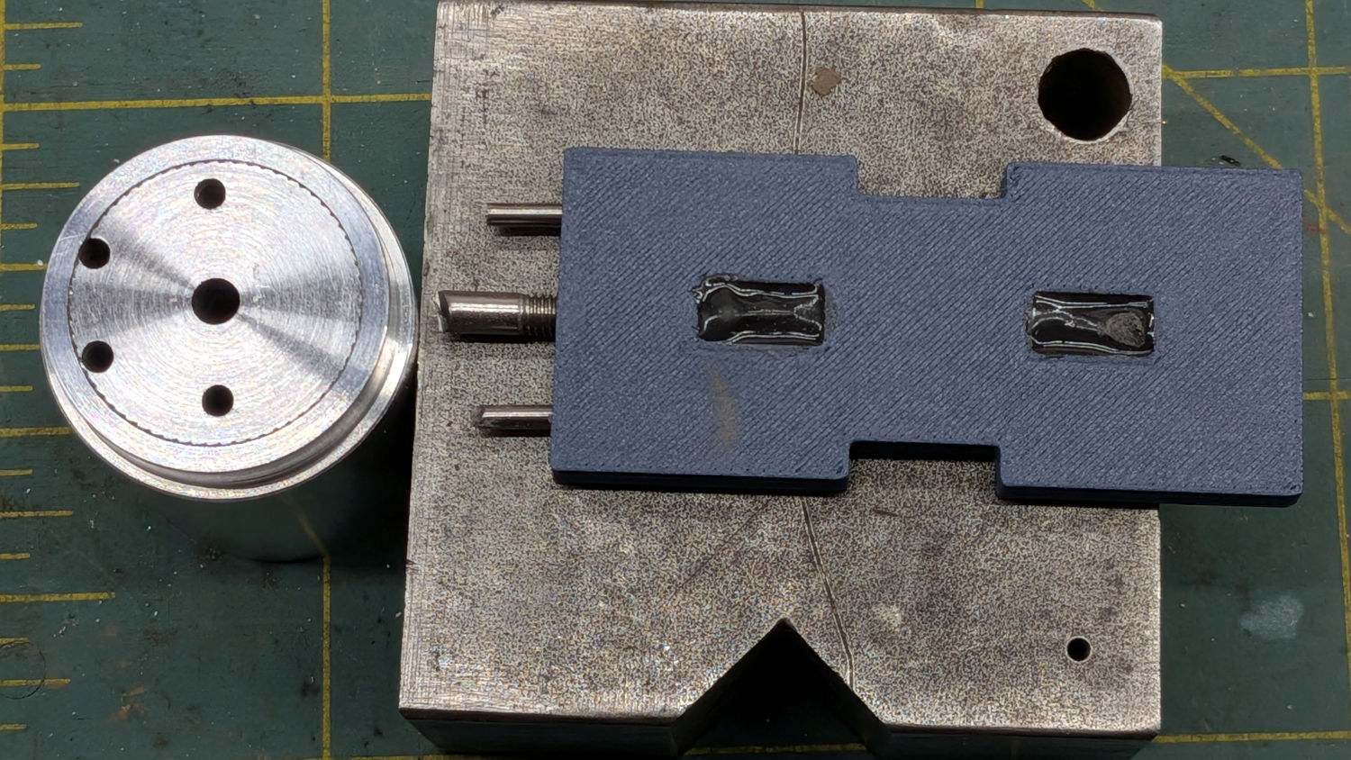 Tour Easy Running Light - heatsink with circuit plate